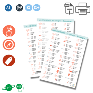 Consignes illustrées