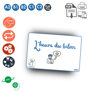 bilan passé expression orale conversation