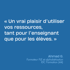 Témoignage Ahmad